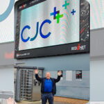 Paul Gow CJC on Bromley Football Club Big Screen