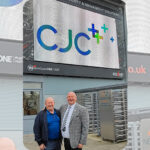 Paul Gow and Mick Livesey - Bromley Football Club Sponsorship CJC Big Screen