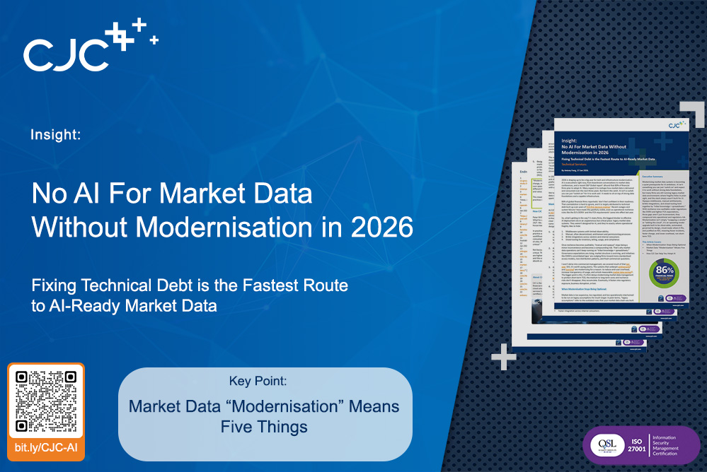 No AI For Market Data Without Modernisation in 2026 27012026 Feature Image 999x668